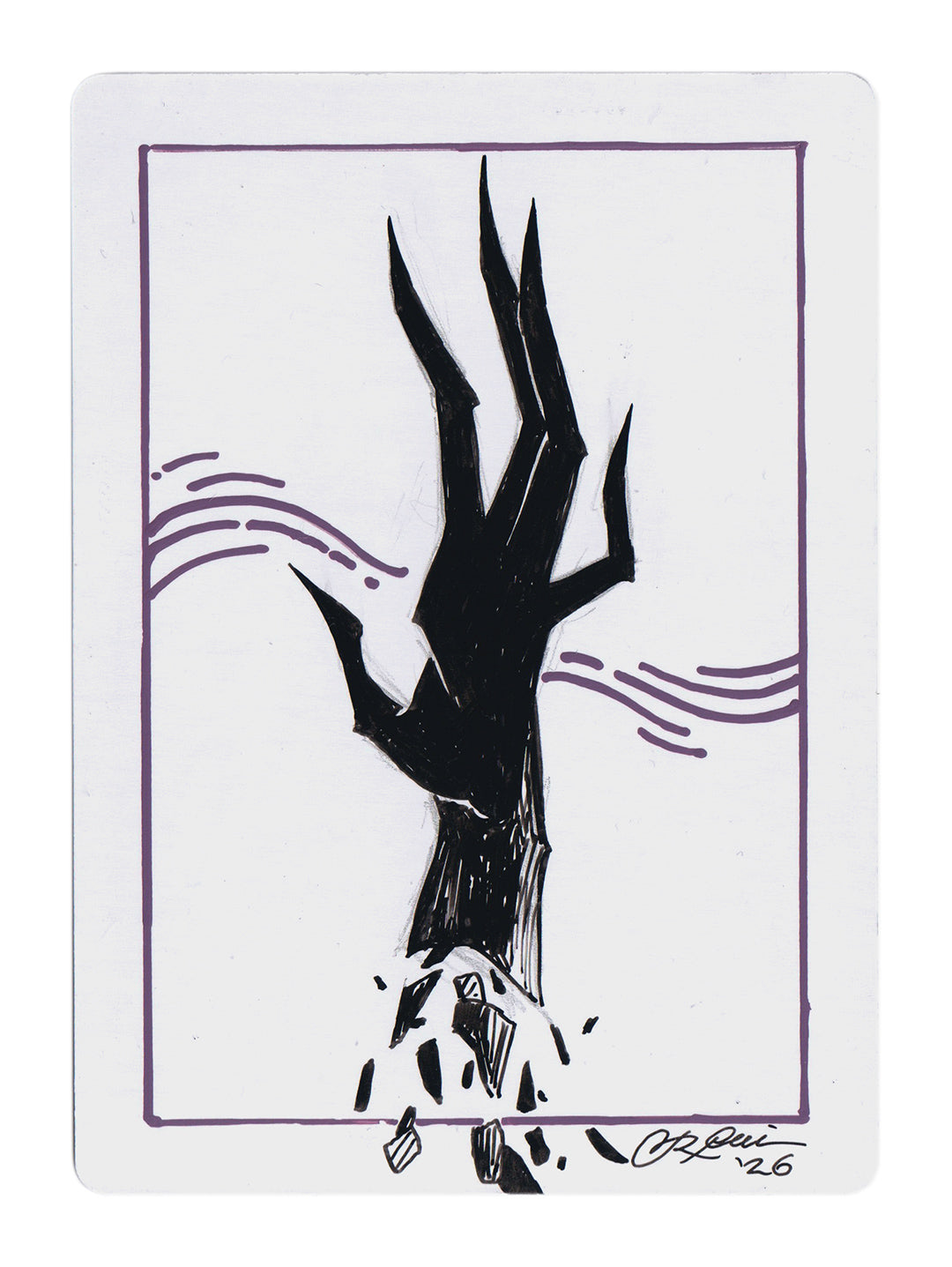 Clawing Torment - FOIL