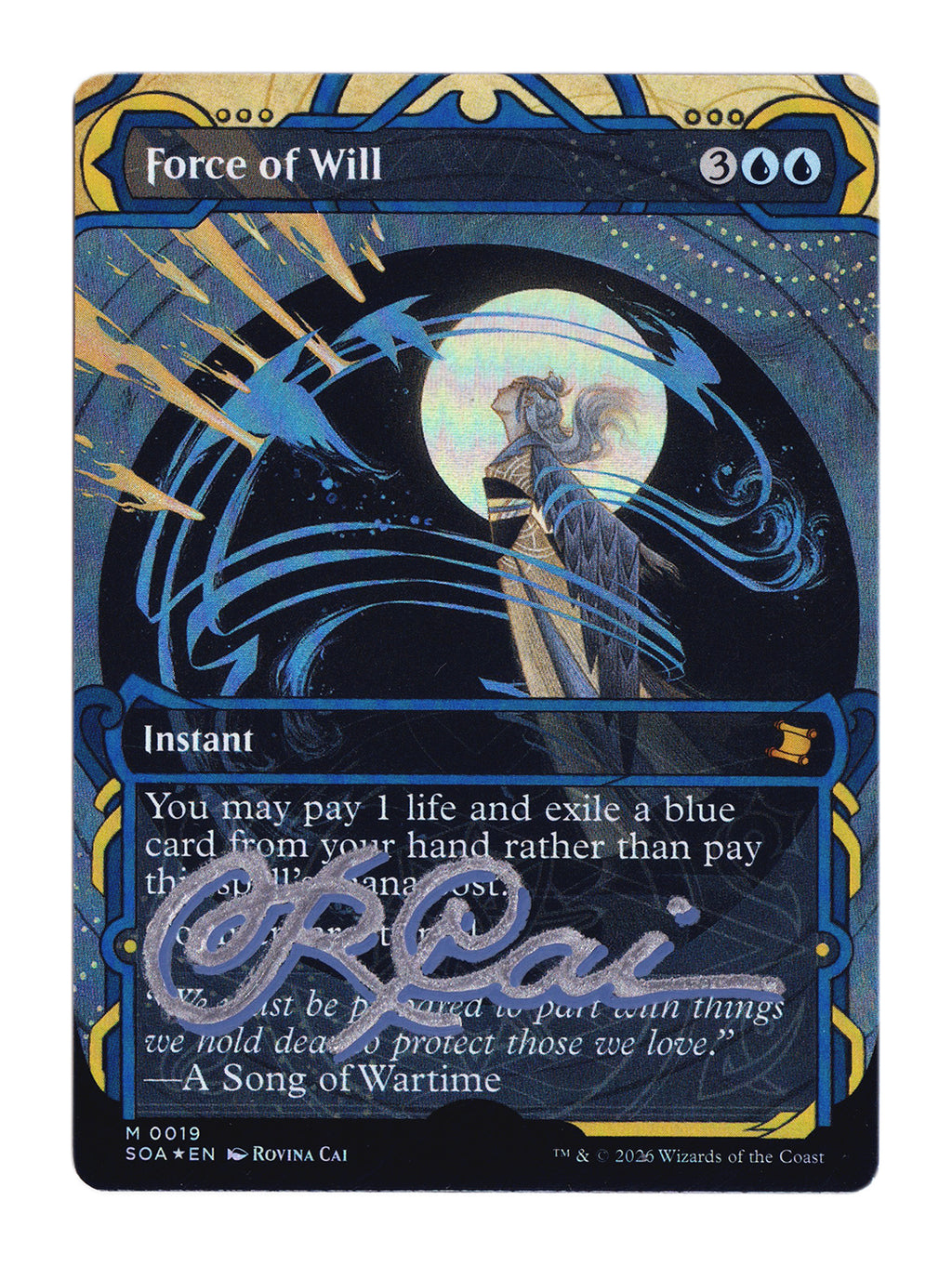 Force of Will - FOIL (Circle)