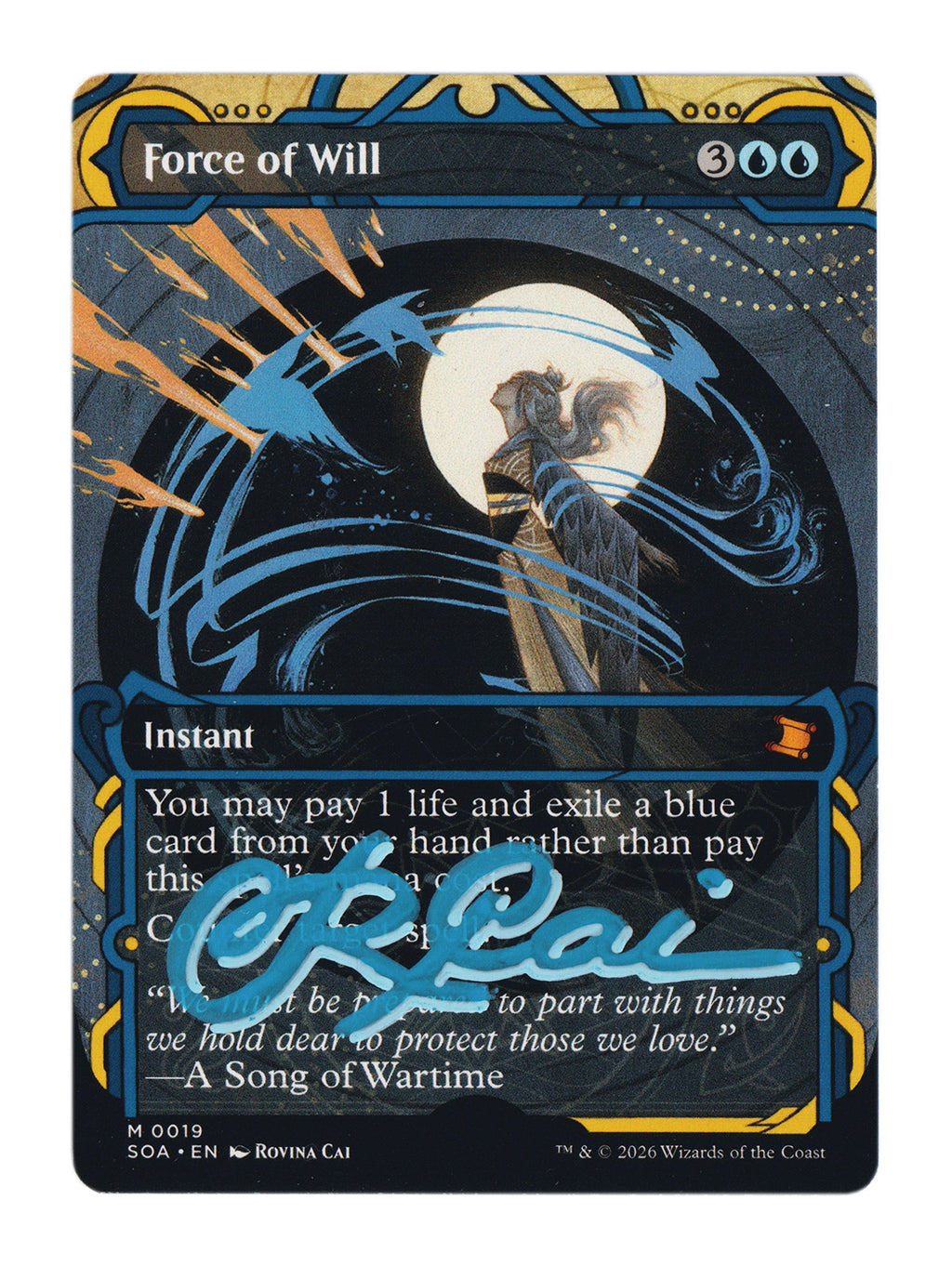 Force of Will (Profile Portrait)