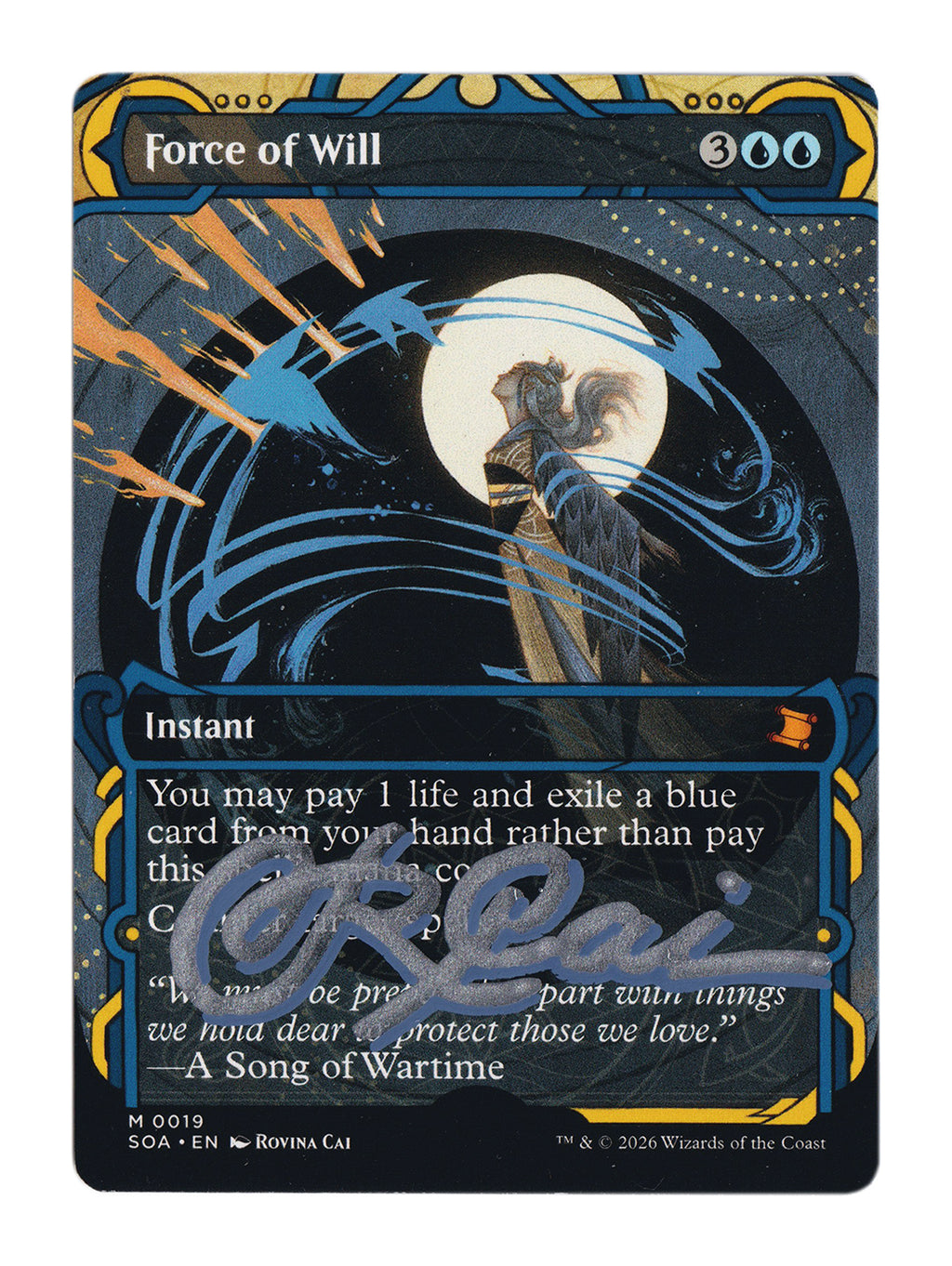 Force of Will (Bird & Portrait)