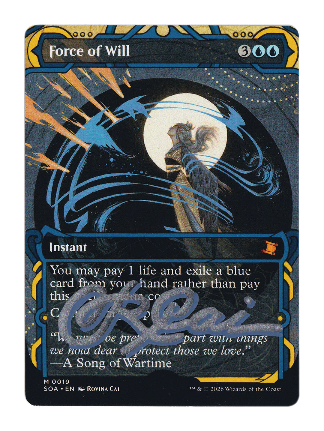 Force of Will (Bird & Portrait)