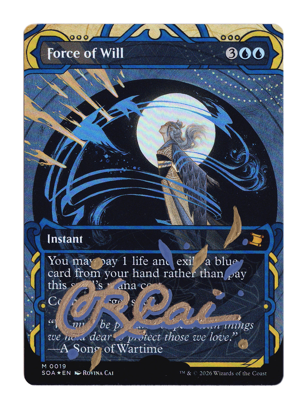Force of Will - FOIL (Feathers)