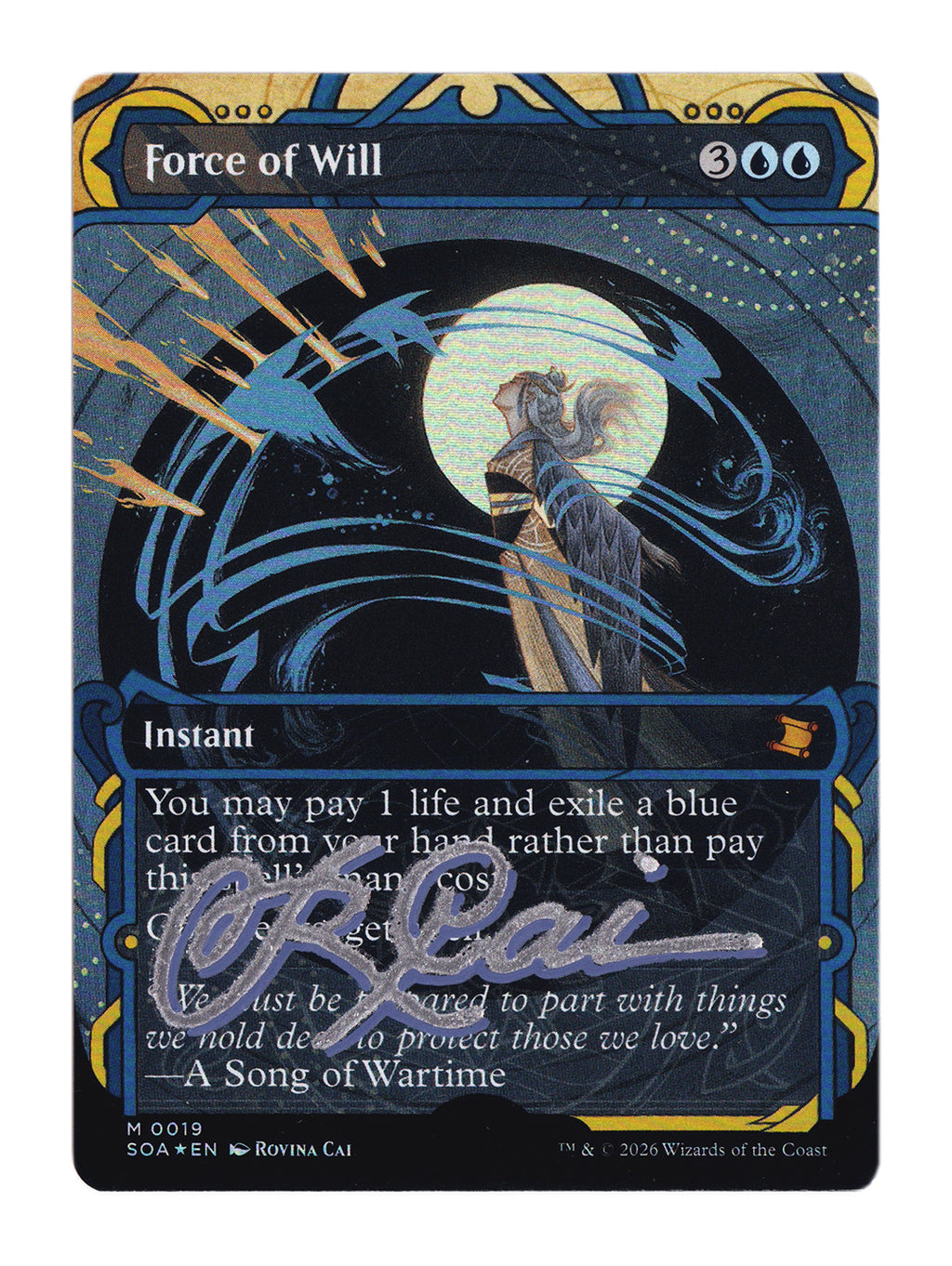 Force of Will - FOIL (Painting)