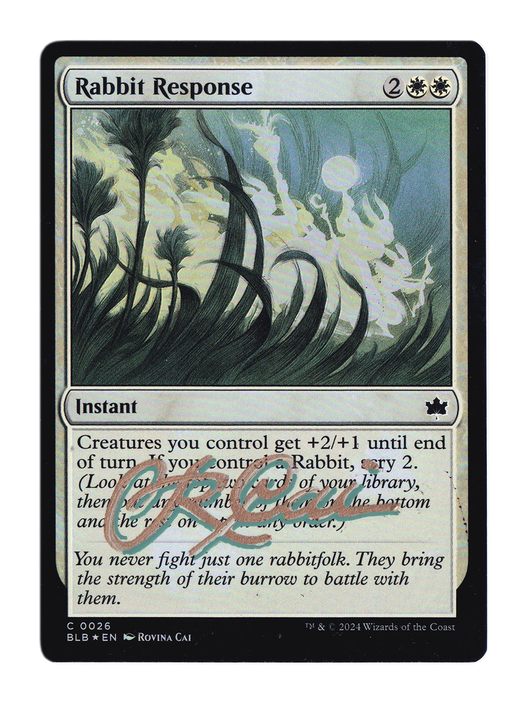 Rabbit Response - FOIL